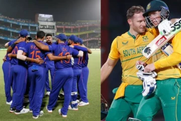 இமாலய இலக்கை கடந்து அபார வெற்றியை பதிவு செய்த தென்னாப்பிரிக்கா - கதறிய இந்திய பவுலர்கள்;