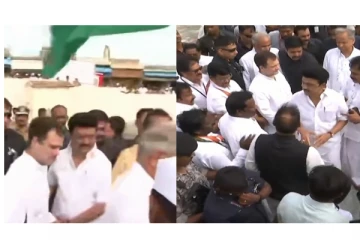 கன்னியாகுமரி முதல் காஷ்மீர் வரை… காங். எம்.பி. ராகுல் காந்தியின் பாத யாத்திரை - முதலமைச்சர் மு.க.ஸ்டாலின் தொடங்கி வைத்தார்