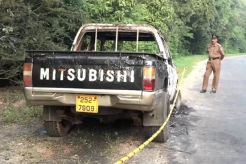 கெப் வண்டியோடு எரிந்த உடல் அடையாளம் காணப்பட்டது