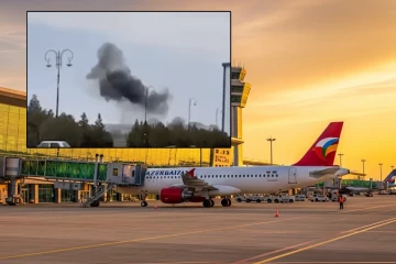 அஜர்பைஜான் விமான நிலையத்தை தாக்கிய ஈரானிய ஏவுகணைகள்