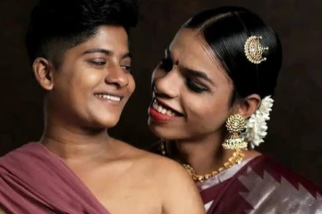 இந்தியாவில் முதல்முதல் பதிவான நிகழ்வு; உண்மையை மறைக்கும் திருநங்கை தம்பதி!