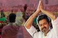 பலத்த பாதுகாப்புடன் சென்னை தலைமை செயலகத்தின் முதலமைச்சர் அரியனையில் விஜய்