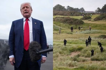 ட்ரம்ப் கோல்ஃப் விளையாட.,பிரித்தானிய ரகசிய படையின் பாரிய நடவடிக்கை