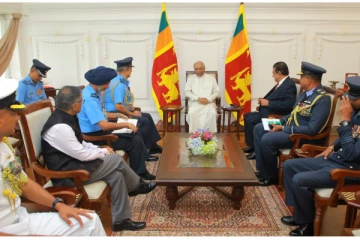 பிரதமரை சந்தித்த இந்திய விமானப் படை பிரதானி(Video)