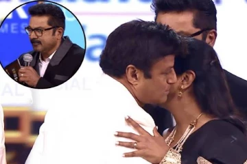 கணவர் முன்பே ராதிகாவுக்கு முத்தம் கொடுத்த 70 வயது நடிகர்.. ஷாக்காகி அவமானப்பட்ட சரத்குமார்..