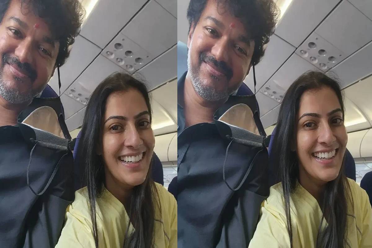 விசில் போடு! விஜய்க்கு நடிகை வரலட்சுமி சரத்குமார் வாழ்த்து | Varalakshmi Sarathkumar Congratulates Tvk Vijay