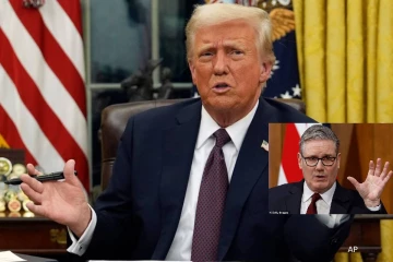 கப்பலை அனுப்புவதாக சொல்லவில்லை... ட்ரம்பின் பேச்சுக்கு உடனடியாக மறுப்பு தெரிவித்த ஸ்டார்மர்