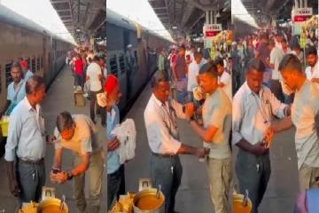 சமோசாவால் பறிபோன வேலை; இளைஞரை விடாத வியாபாரி - வைரலாகும் வீடியோ