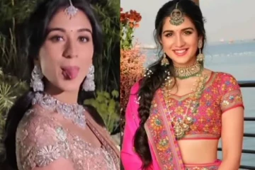 அம்பானி மருமகள் ராதிகா மெர்ச்சண்ட்டின் க்யூட் ரியாக்ஷன்!! வீடியோ வைரல்..