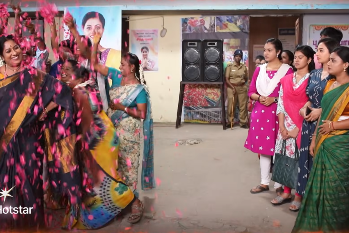 மீனா vs சிந்தாமணி.. தேர்தலில் வெற்றிபெற்றது யார்? சிறகடிக்க ஆசை சீரியல் புரோமோ | Meena Vs Sinthamani In Siragadikka Aasai Serial மீனா vs சிந்தாமணி.. தேர்தலில் வெற்றிபெற்றது யார்? சிறகடிக்க ஆசை சீரியல் புரோமோ | Meena Vs Sinthamani In Siragadikka Aasai Serial