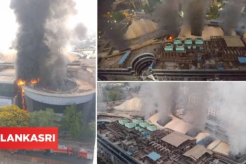 கொரோனா நோயாளிகள் சிகிச்சை பெற்று வந்த மருத்துவமனை இருக்கும் வளாகத்தில் பயங்கர தீ விபத்து! 9 பேர் பலி