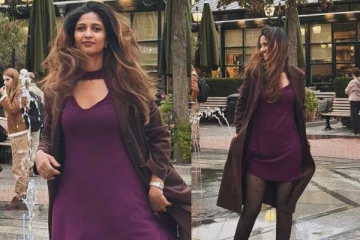 33 வயதாகும் நடிகை கீர்த்தி பாண்டியனின் நெதர்லாந்து கிளிக்ஸ்...