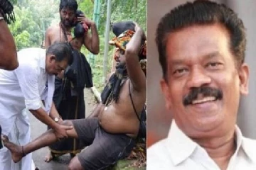 ஐயப்ப பக்தருக்கு ஏற்பட்ட நிலை -அமைச்சரின் செயலால் குவியும் பாராட்டுகள்