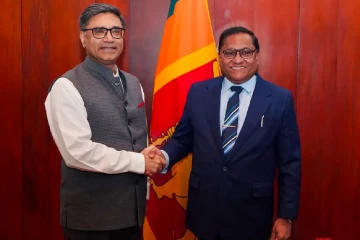 இந்தியாவின் வெளியுறவுச் செயலாளர் வெளிவிவகார அமைச்சருடன் சந்திப்பு