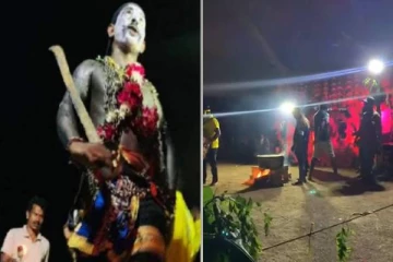 காலிமுகத்திடலில் அரசாங்கத்திற்கு எதிராக சிறப்பு பூசை பரிகாரம்