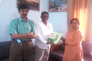 இந்திய துணைத் தூதுவரை சந்தித்த  முன்னாள் எம்பி திலகராஜா