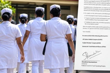 සෞඛ්‍ය සහායකයින්ගේ නිල ඇඳුම් රෙගුලාසි ගැන රජයෙන් හදිසි ඉල්ලීමක් - ශානකියන් රාසමානික්කම්ගෙන් සෞඛ්‍ය අමාත්‍යවරයාට විශේෂ ලිපියක්