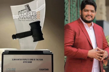 'ஐயோ சாமி' பாடலுக்கு விருது: ரசிகர்களுக்கு நன்றி தெரிவித்தார் பாடலாசிரியர் அஸ்மின்!