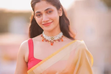 பிக் பாஸ் லாஸ்லியா சேலையில் அழகிய போட்டோஷூட்