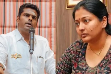 அண்ணாமலை செல்வது பாத யாத்ரா அல்ல .. பாவ யாத்ரா! காயத்ரி ரகுராம் விமர்சனம்