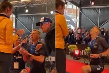 இந்த ரணகளத்திலும் கிளுகிளுப்பு கேக்குதா ? வைரலாகும் விளையாட்டு வீரரின் ப்ரோபோசல் வீடியோ