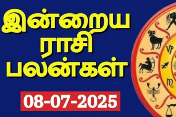 இன்றைய ராசி பலன்(08-07-2025)