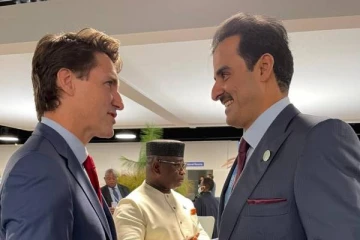 கத்தார் இளவரசருடன் பேச்சுவார்த்தை நடத்திய ஜஸ்டின் ட்ரூடோ! நடந்த முக்கிய விவாதம்