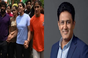 பாஜக எம்.பி மீது பாலியல் குற்றச்சாட்டு - நடவடிக்கை எடுக்க கோரி போராடும் மல்யுத்த வீராங்கனைகளுக்கு கும்ப்ளே ஆதரவு..!