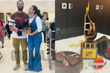 සුමති සම්මානය ආදරවන්තයගේ අතින්ම - සම්මානේ ගත්ත හැටියේ තරින්දි කියන දේ බලන්නකෝ [PHOTOS]