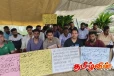 14 ஆவது நாளாக தொடர் சத்தியாக் கிரக போராட்டத்தில் ஈடுபடும் புல்மோட்டை ஊழியர்கள்