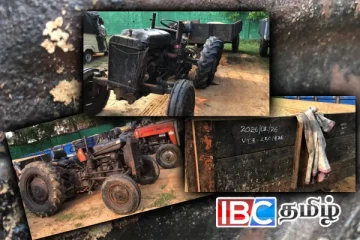 உழவு இயந்திரம் மீது அதிரடிப்படையினரின் துப்பாக்கிச் சூடு