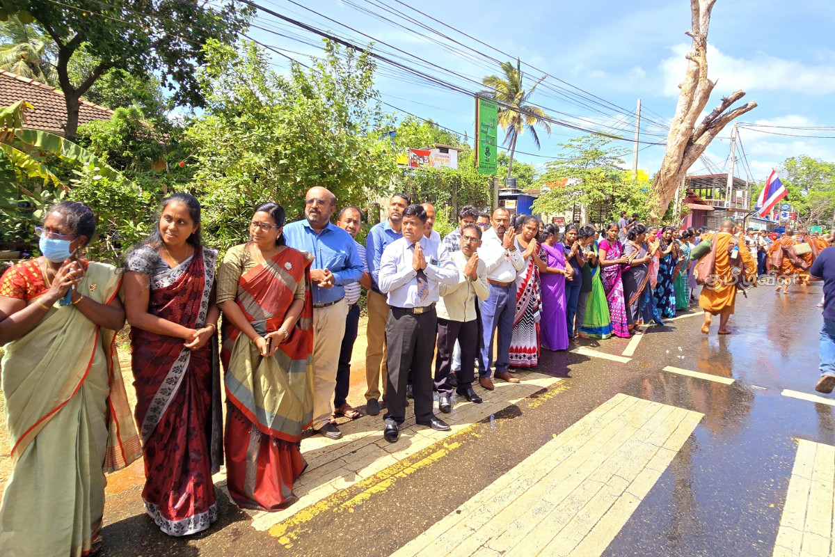 தாய்லாந்து பிக்குகளின் ஆன்மீகப் பயணம் இன்று ஆரம்பம் | Thai Monks Spiritual Journey Begins Today தாய்லாந்து பிக்குகளின் ஆன்மீகப் பயணம் இன்று ஆரம்பம் | Thai Monks Spiritual Journey Begins Today