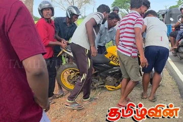 திருகோணமலையில் விபத்து! இருவர் வைத்தியசாலையில் அனுமதி