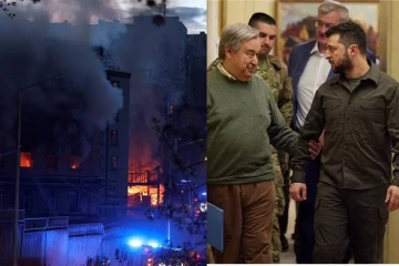 மன வேதனை மற்றும் வலிகளின் மையம் உக்ரைன்: தலைநகர் கீவ்-வை தாக்கிய ஏவுகணை!