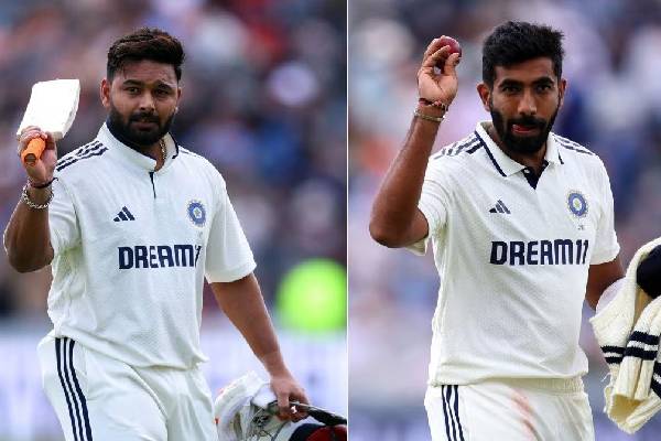 rishab pant - bumrah
