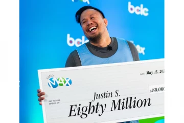 பிரிட்டிஷ் கொலம்பியாவின் மிகப்பெரிய லொத்தர் சீட்டு வெற்றியாளர்