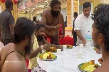 யாழ்ப்பாணத்திற்கு திடீரென படையெடுத்த ஆதிவாசிகள்; தனியார் விடுதியில் சிறப்பு வரவேற்பு!