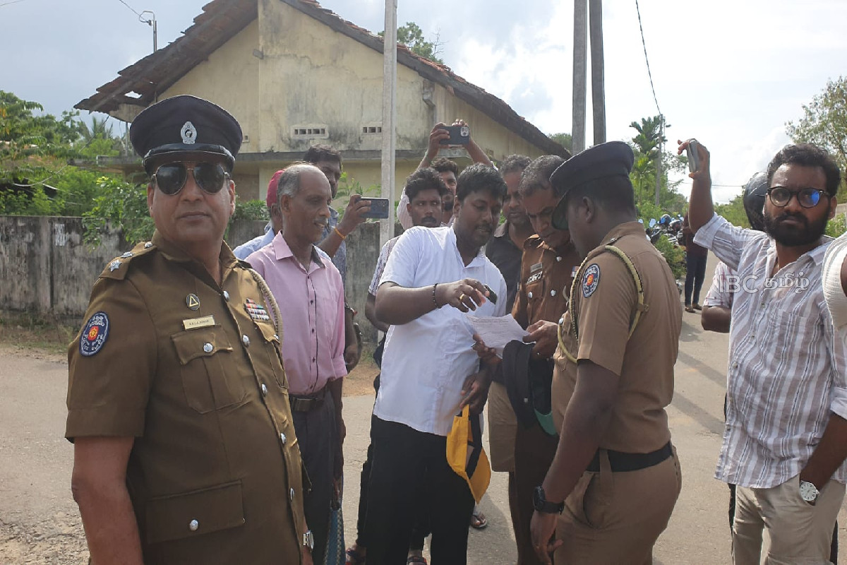 உறுதியாக நின்ற மக்களால் இரண்டாவது தடவையும் நின்றுபோன தையிட்டி காணி அளவீடு | Thaiyiddi Land Survey Stalled For The Second Time