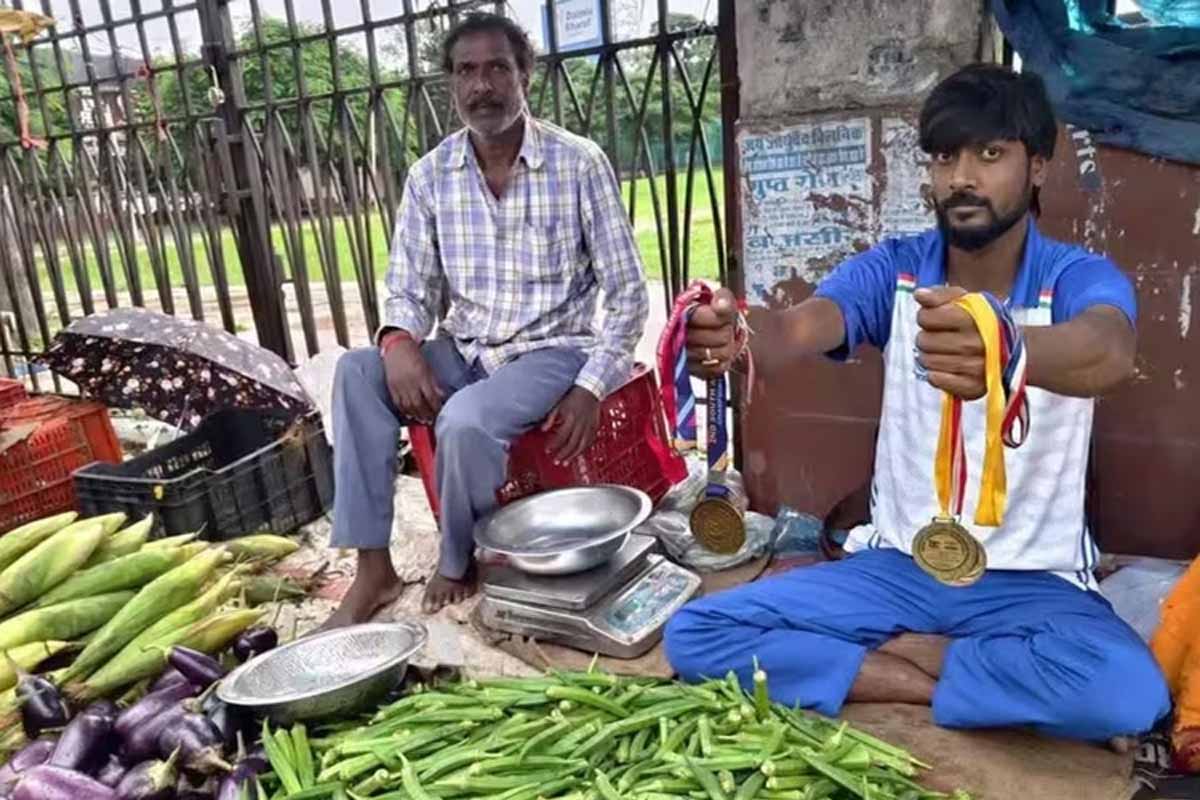இந்தியாவுக்காக தங்கம் வென்றவர் காய்கறி விற்கும் அவலம் | The Man Who Won 4 Gold Medals Selling Vegetables இந்தியாவுக்காக தங்கம் வென்றவர் காய்கறி விற்கும் அவலம் | The Man Who Won 4 Gold Medals Selling Vegetables