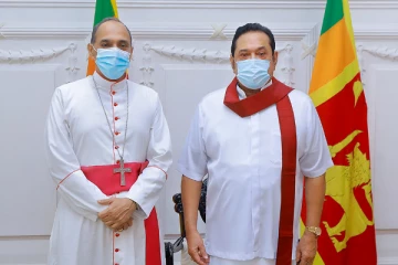 கண்டி மாவட்டத்தின் புதிய ஆயர் பிரதமருடன் சந்திப்பு