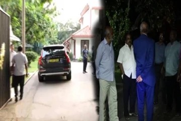 திடீரென இ.ரா சம்பந்தனின் வீட்டில் ஒன்றுகூடிய கட்சி தலைவர்கள்! (Photos)