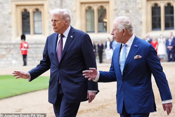 Donald Trump/King Charles