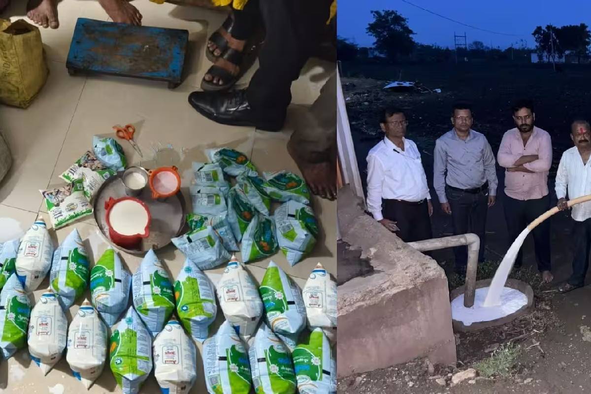 2.3 கோடி லிற்றர் ரசாயன பால் விநியோகம்... கடும் அதிர்ச்சியை உருவாக்கியுள்ள தகவல் | 2 3 Crore Litre Synthetic Milk Made In Maharashtra