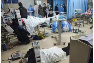 சீன மருத்துவமனையில் குவியும் சடலங்கள் ; தினமும் 9 ஆயிரம் பேர் உயிரிழப்பு