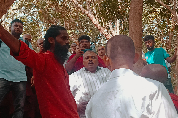 பௌத்தத்தின் பெயரால் மேற்கொள்ளப்படுகின்ற ஆக்கிரமிப்புகளை ஏற்றுக்கொள்ள முடியாது: செ.கஜேந்திரன் | Occupancies Out Name Buddhism Cannot Accepted