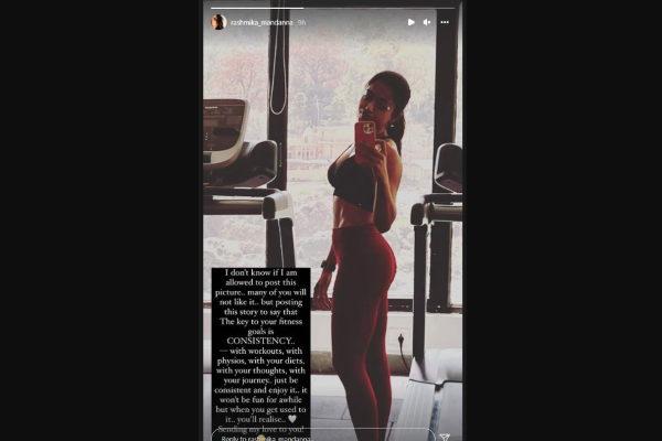 அந்த மாதிரி புகைப்படத்தை வெளியிட்ட ராஷ்மிகா.. இது பலருக்கும் பிடிக்காது | Rashmika Mandanna Latest Gym Photo