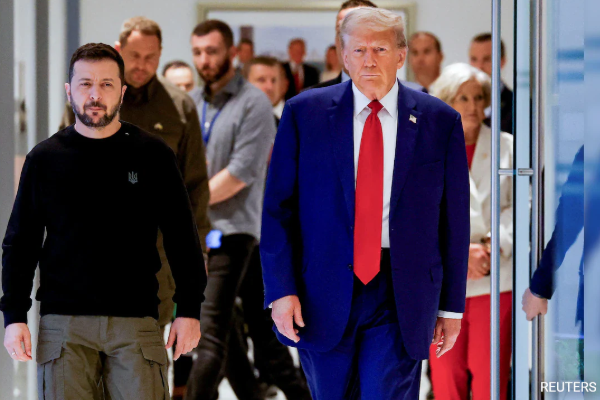 Volodymyr Zelensky/Donald Trump