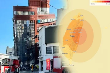 தாய்வானில் சக்திவாய்ந்த நிலநடுக்கம்: பலி எண்ணிக்கை அதிகரிப்பு