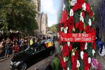 பெருந்திரளானோரின் கண்ணீருக்கு மத்தியில் மகாராணியின் உடலம் தாங்கிய பேழை இறுதி பயணத்தை ஆரம்பித்தது