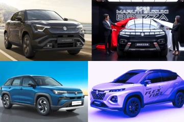 2026-ல் மாருதி சுசூகி வெளியிடும் புதிய கார்கள்: Brezza Facelift, e Vitara, Fronx Flex Fuel